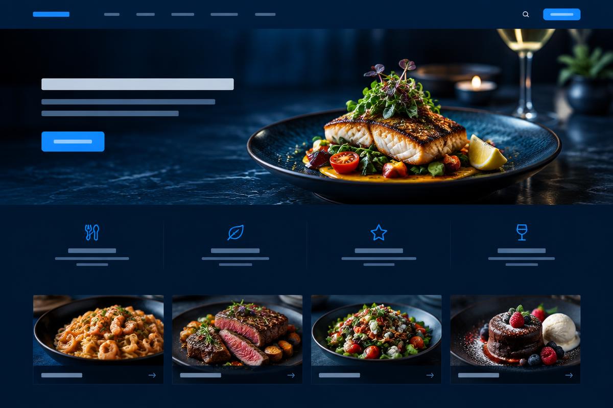 Mockup do projeto Noma Cozinha